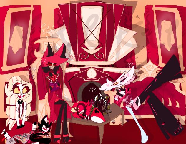 Chilling in the living room