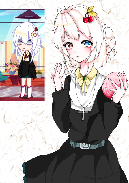 My gacha OC as anime