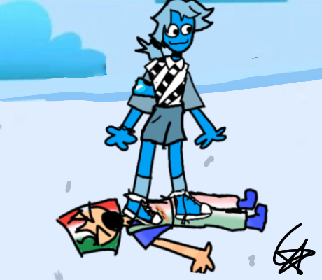 Italy flag and twitter bird from tos