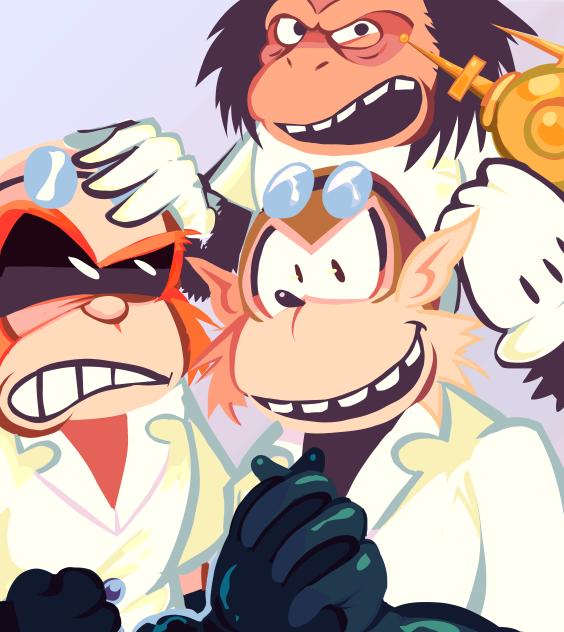 professor ecks, doublex and triplex