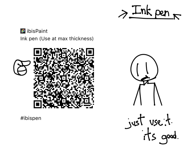 Ink Pen! (Also lineart pen)