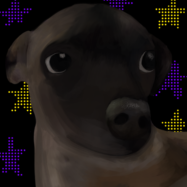 I drew another dog even tho no one asked
