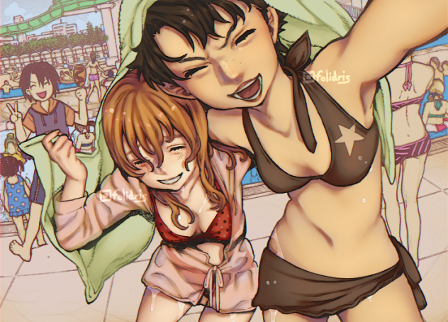 beach girlies