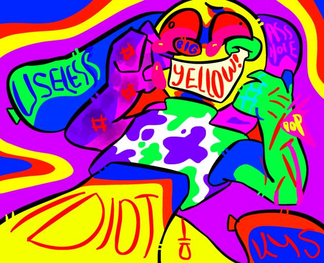 My first eyestrain art haha