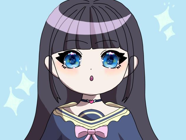 おめめキラキラ