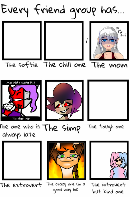 I’m the mom of the group =-=
