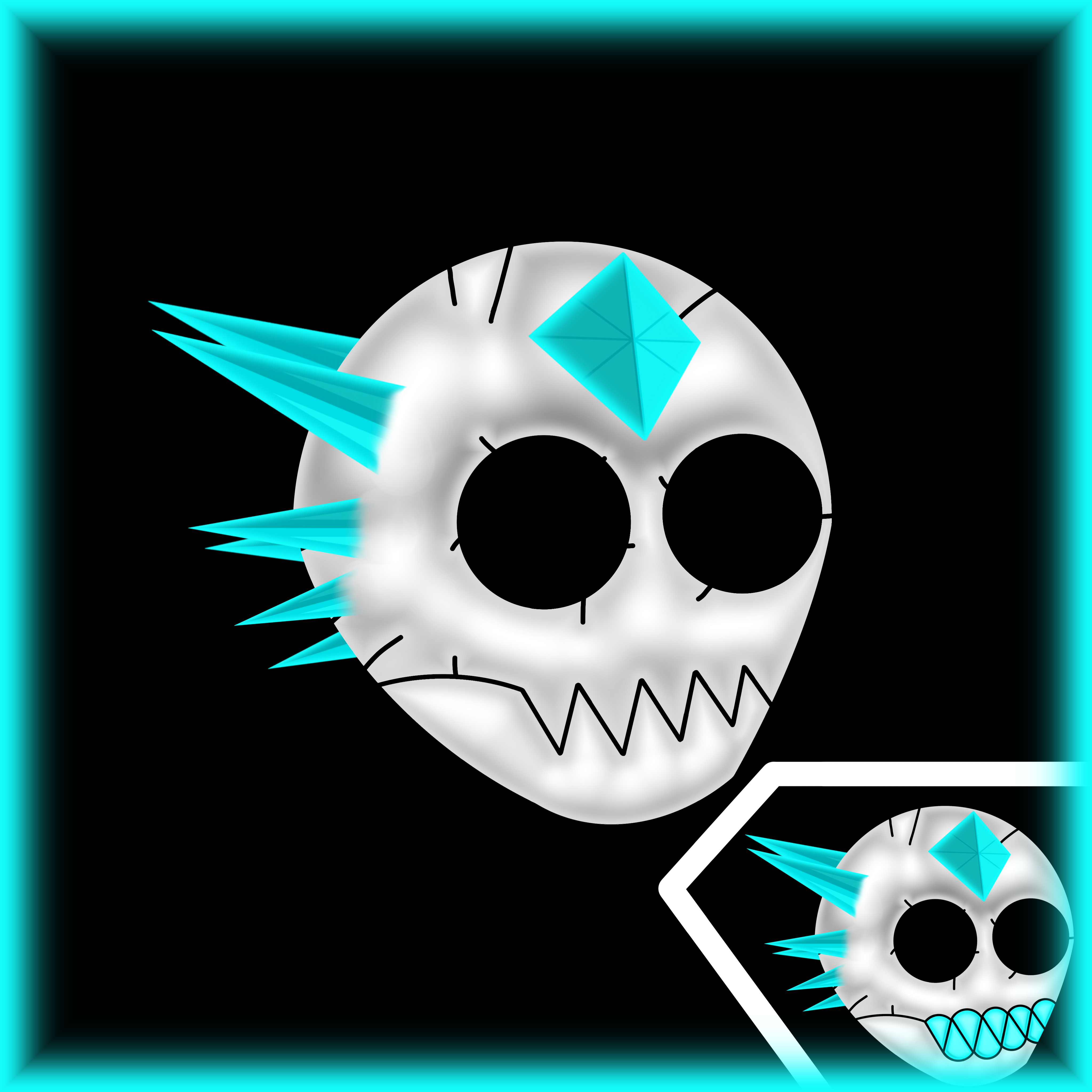 Skull Of 💎DÏÂMØŃD💎 - ibisPaint
