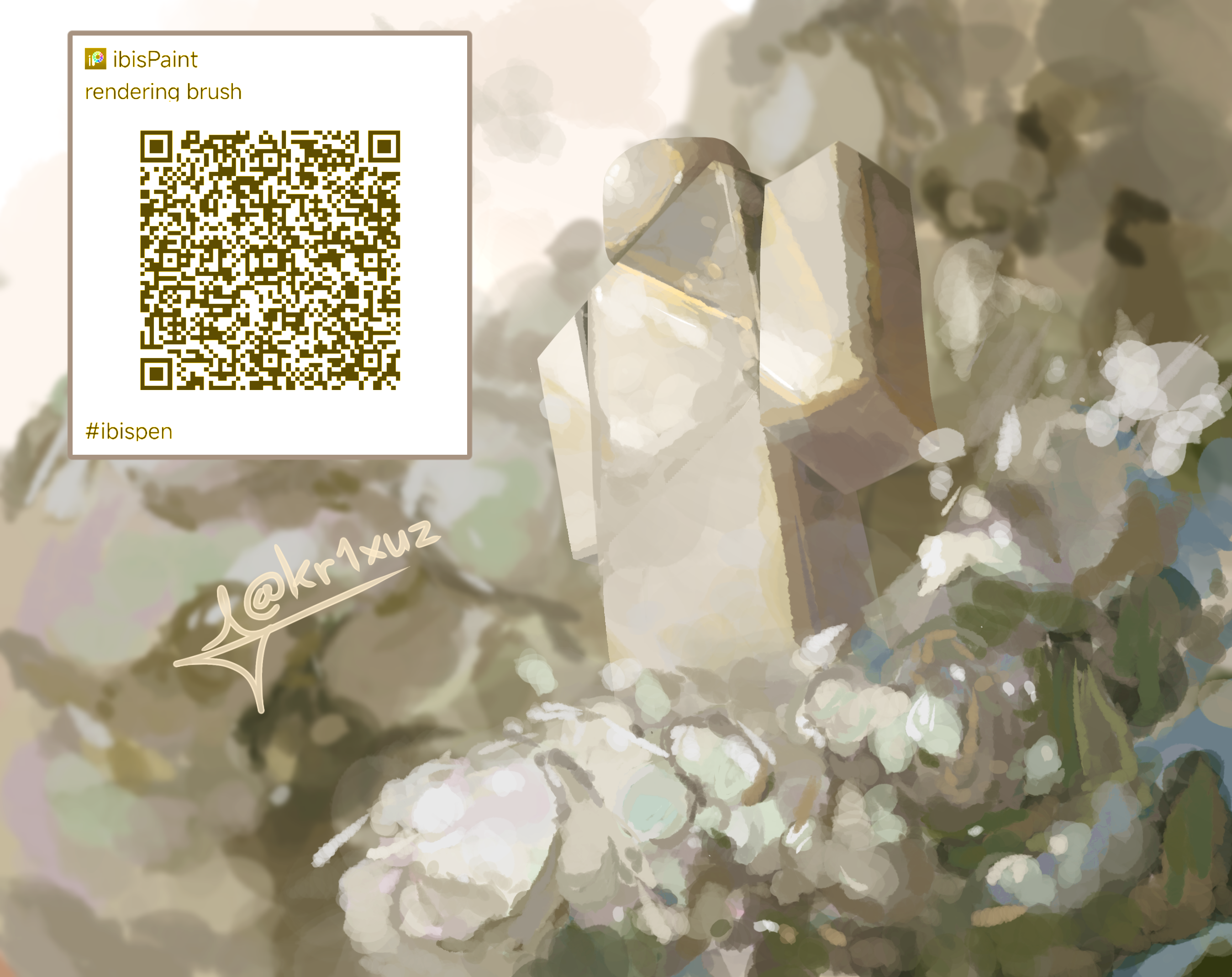 rendering brush - ibisPaint