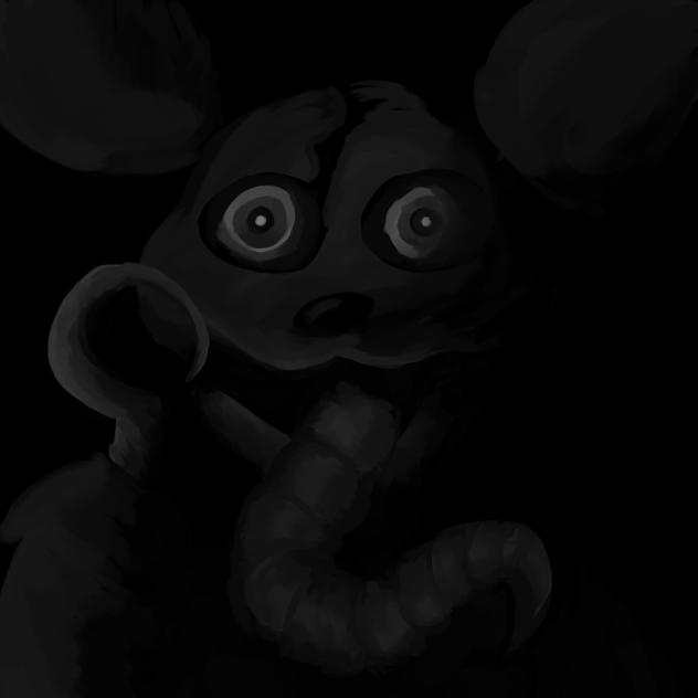 Horrible art of nightmare foxy
