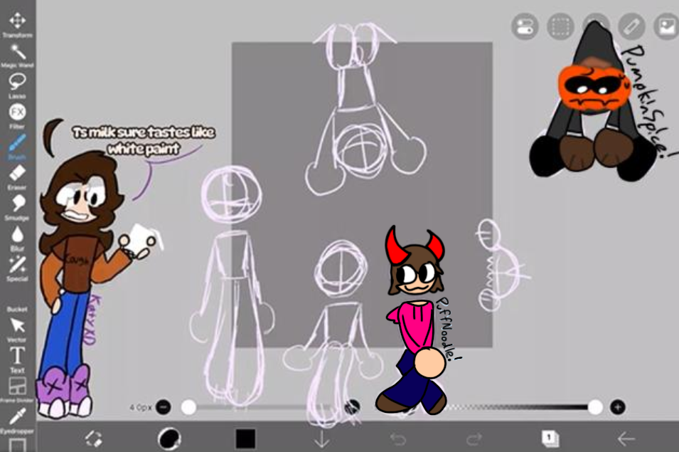 IbisPaint collab...but like actually - ibisPaint