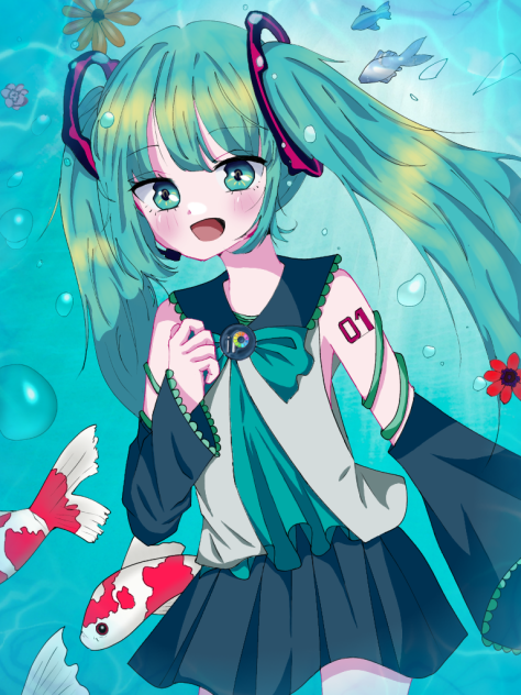 初音ミク 🐟