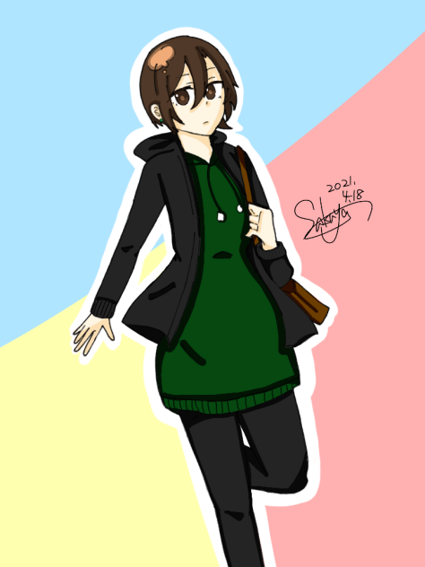 Let's go out in a dress down！