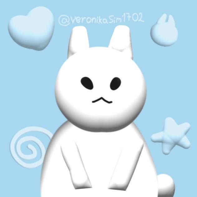 Gubby 3-D Low Poly Profile Picture - ibisPaint