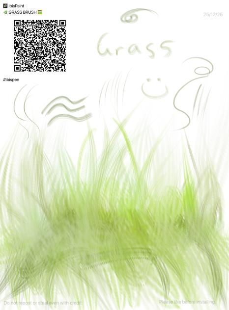 🌿 GRASS BRUSH 🖼️