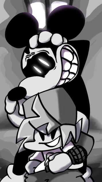 Suicide Mouse vs Boyfriend