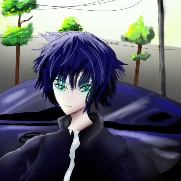 anime boy (⁠ノ⁠ಠ⁠益⁠ಠ⁠)⁠ノ