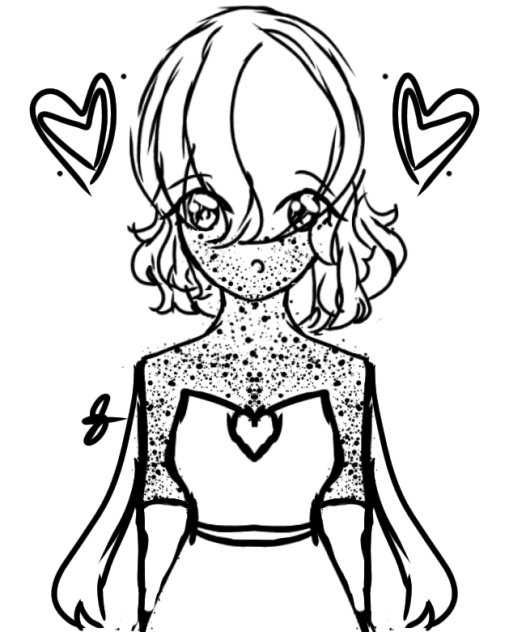 I Tried a Front Facing Girl Sketch