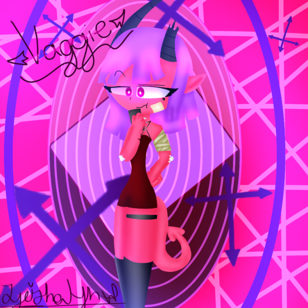 Fan art for Gwen!!! (Vaggie)