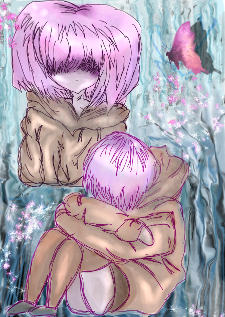 faceless girl