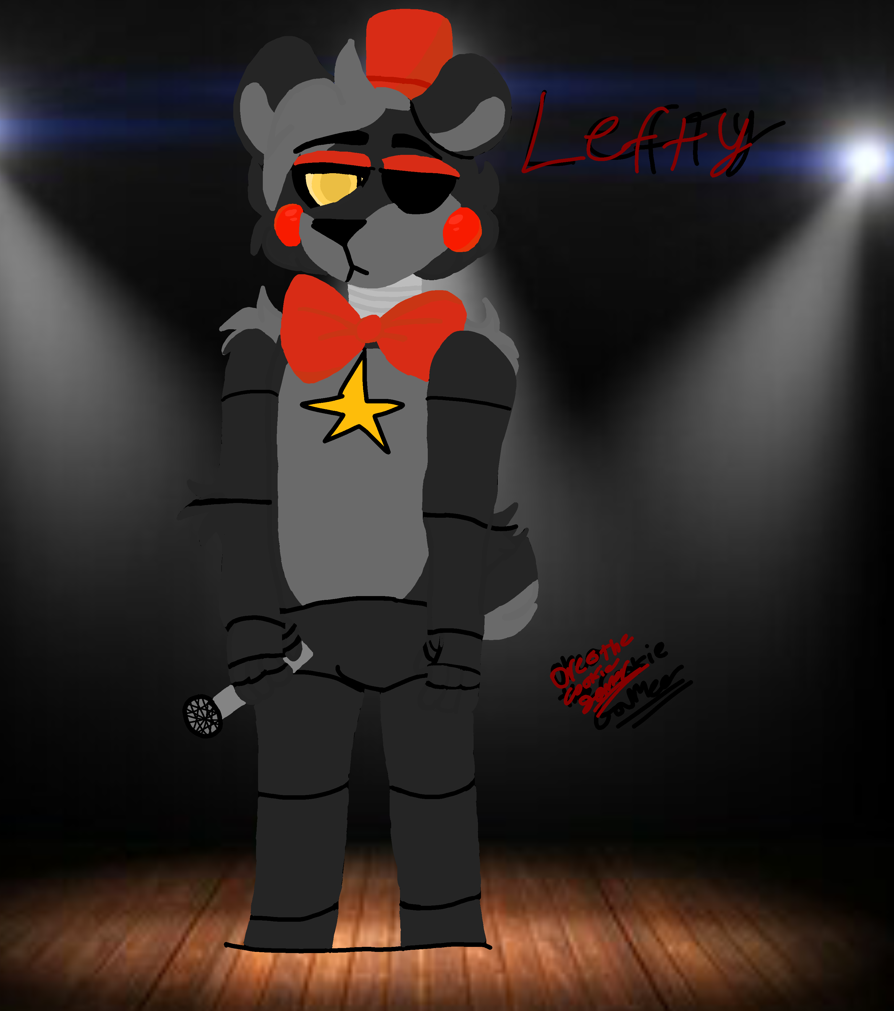 (FNaF) Lefty Drawing - ibisPaint