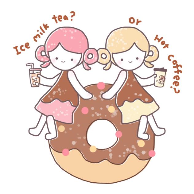 ふたごどーなつガール