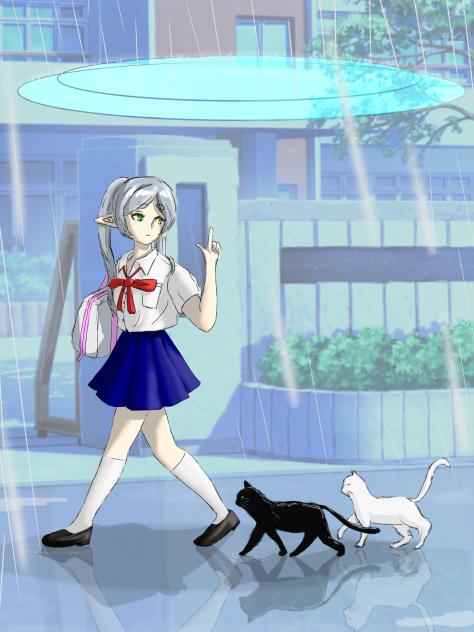 もう学校に着いちゃうんだけど