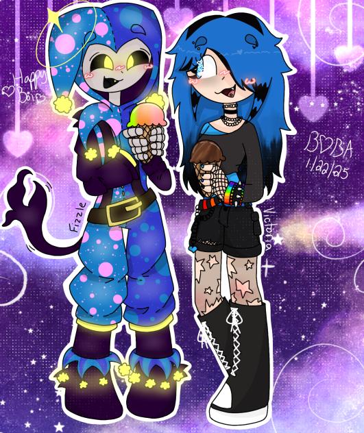 🖤🩵💕✨Fizzles and Victoria✨💕🩵🖤