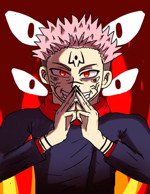 Sukuna the Demonic Curse - ibisPaint