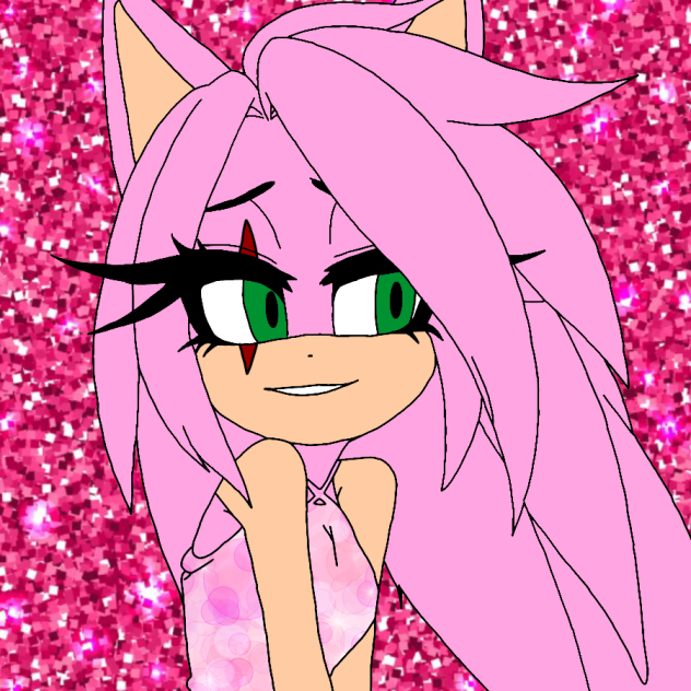 Amy The HedgeHog (With Scar Remake)