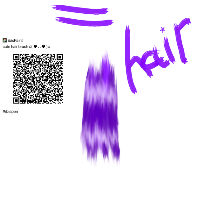 hair brush ibisPaint