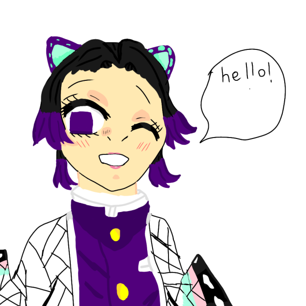 shinobu hello!💜