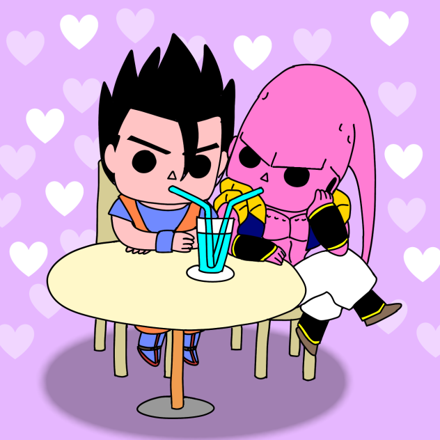 悟飯くんとブウちゃん