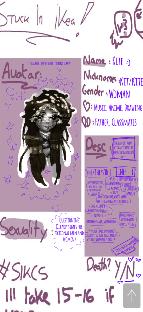 character sheet - ibisPaint
