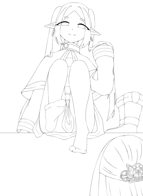 むふー線画