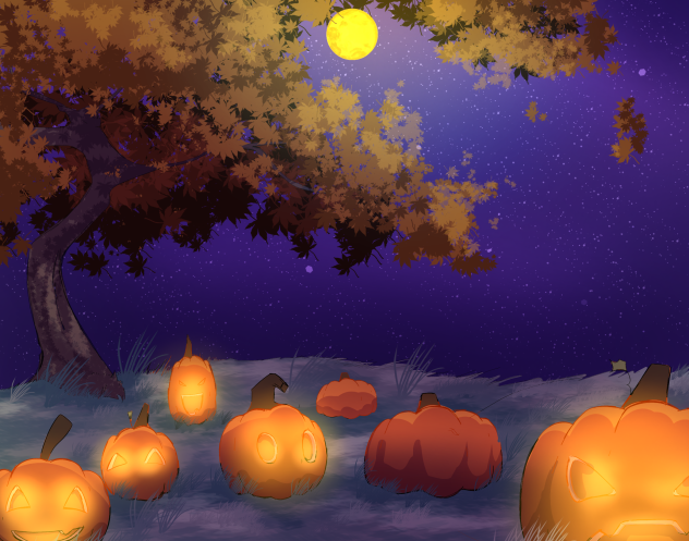 Pumpkin field