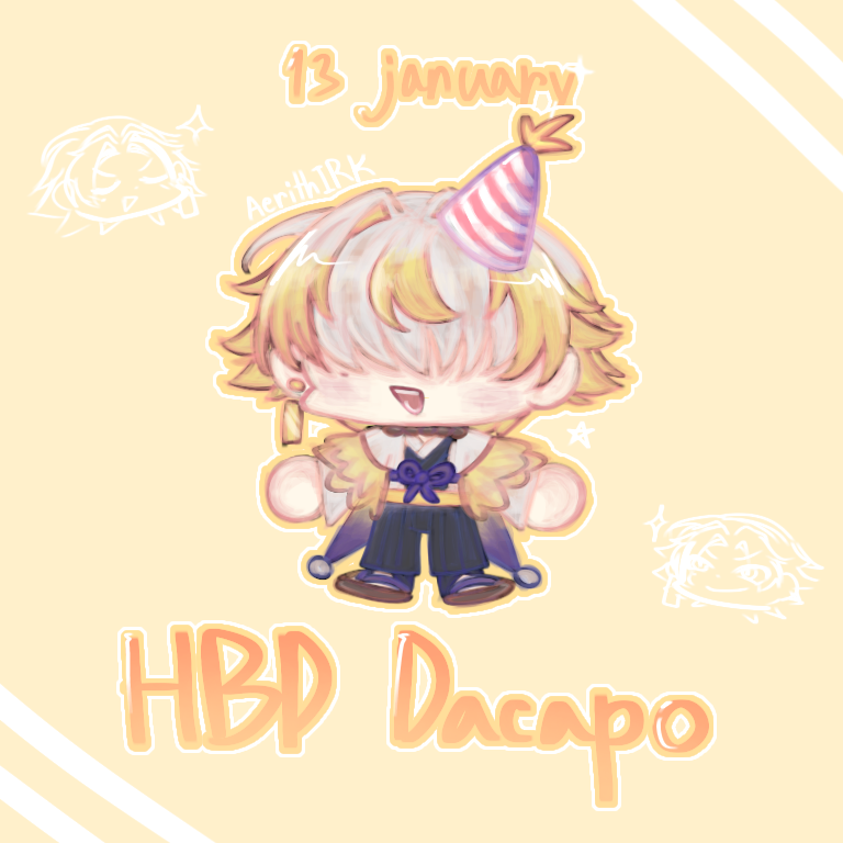 HBD dacapo!! - ibisPaint