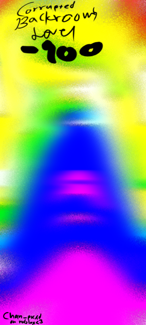 Backrooms Corrupted level