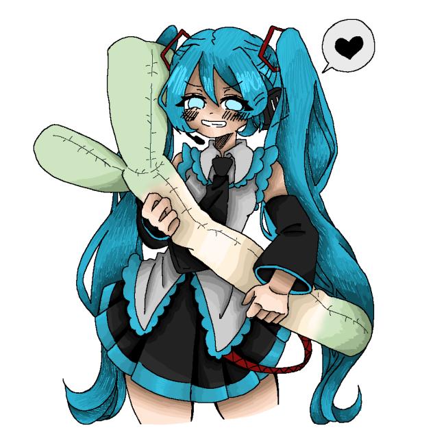 Miku drawing by Asami