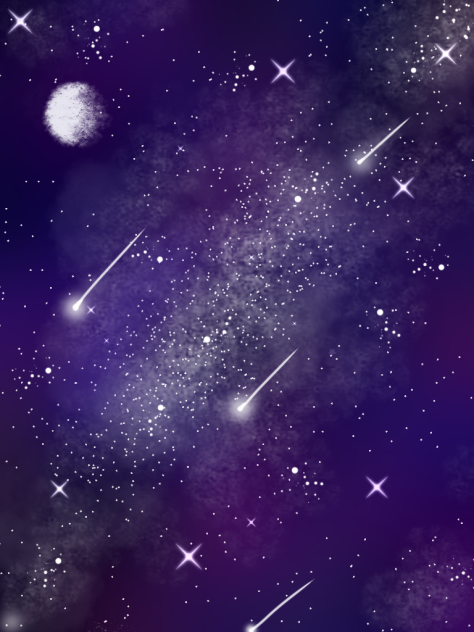 night sky - ibisPaint