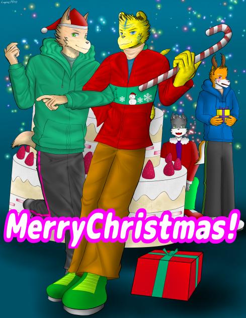 Merry Christmas！🎄［イラストメイキング］