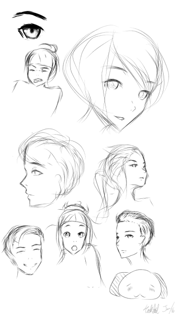 Sketch dump - ibisPaint