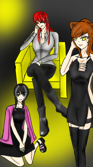 どうぶつの森擬人化女＋村長