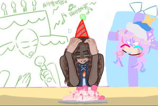 bday collab (late) - ibisPaint