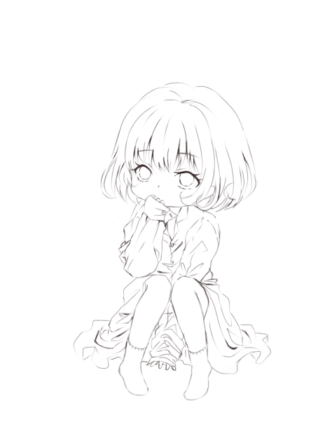 ぬりえ(ダボダボ)