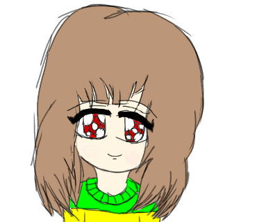 chara undertale speedart - ibisPaint