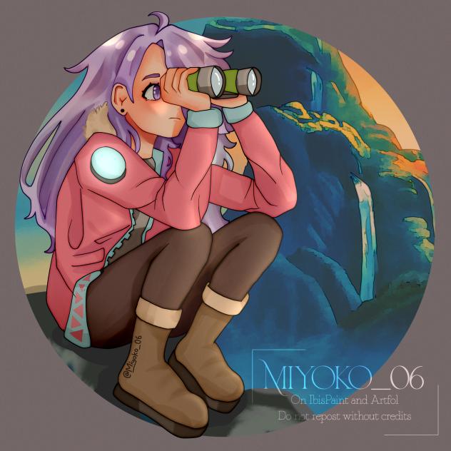 Inktober Day 5- Binoculars