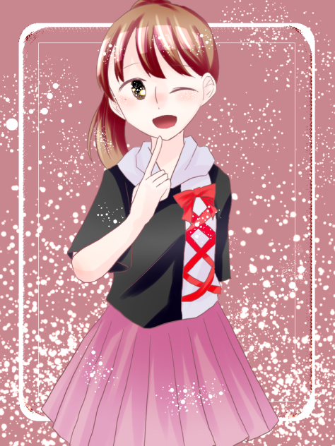 リクエスト〜ポニテ茶髪プリーツスカートちゃん