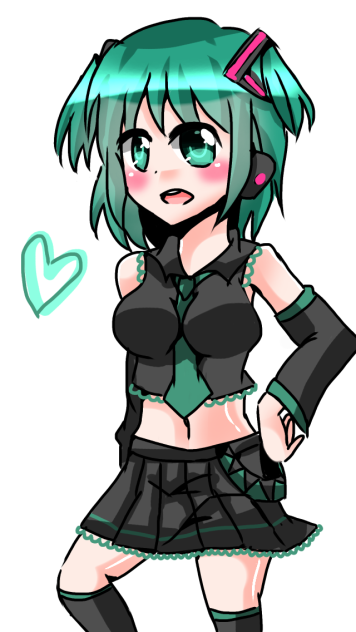 短髪ミクちゃん