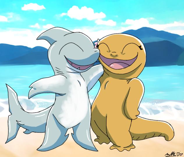 Beach Besties🏖️🦈🦎