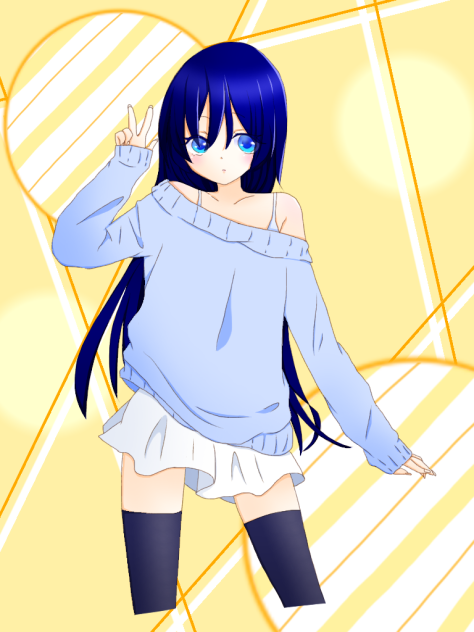 線画お借りしました。